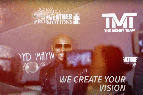 Floyd Mayweather formal gala celebrity event